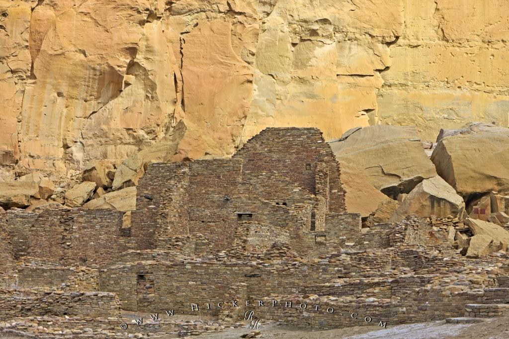 Wallpaper Background Chaco Canyon Rock Pueblo Bonito