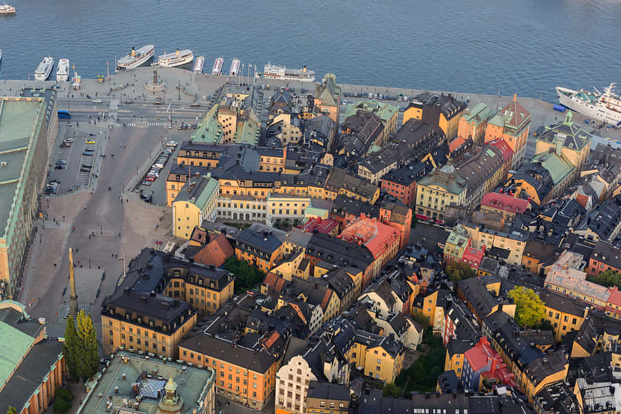 Wallpaper Foto Dari Gamla Stan