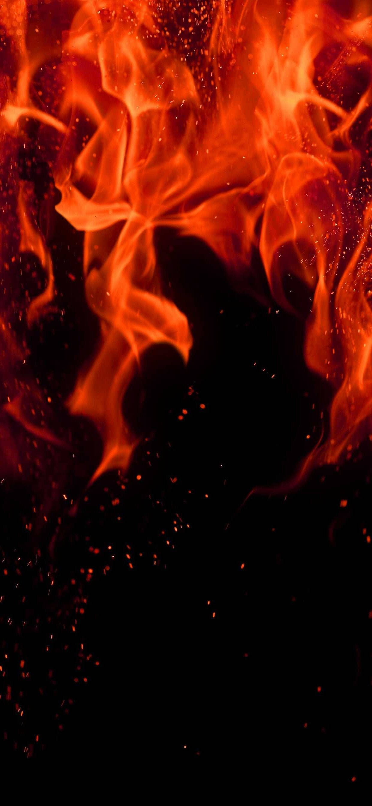 Unleash The Power Of An iPhone Fire Wallpaper