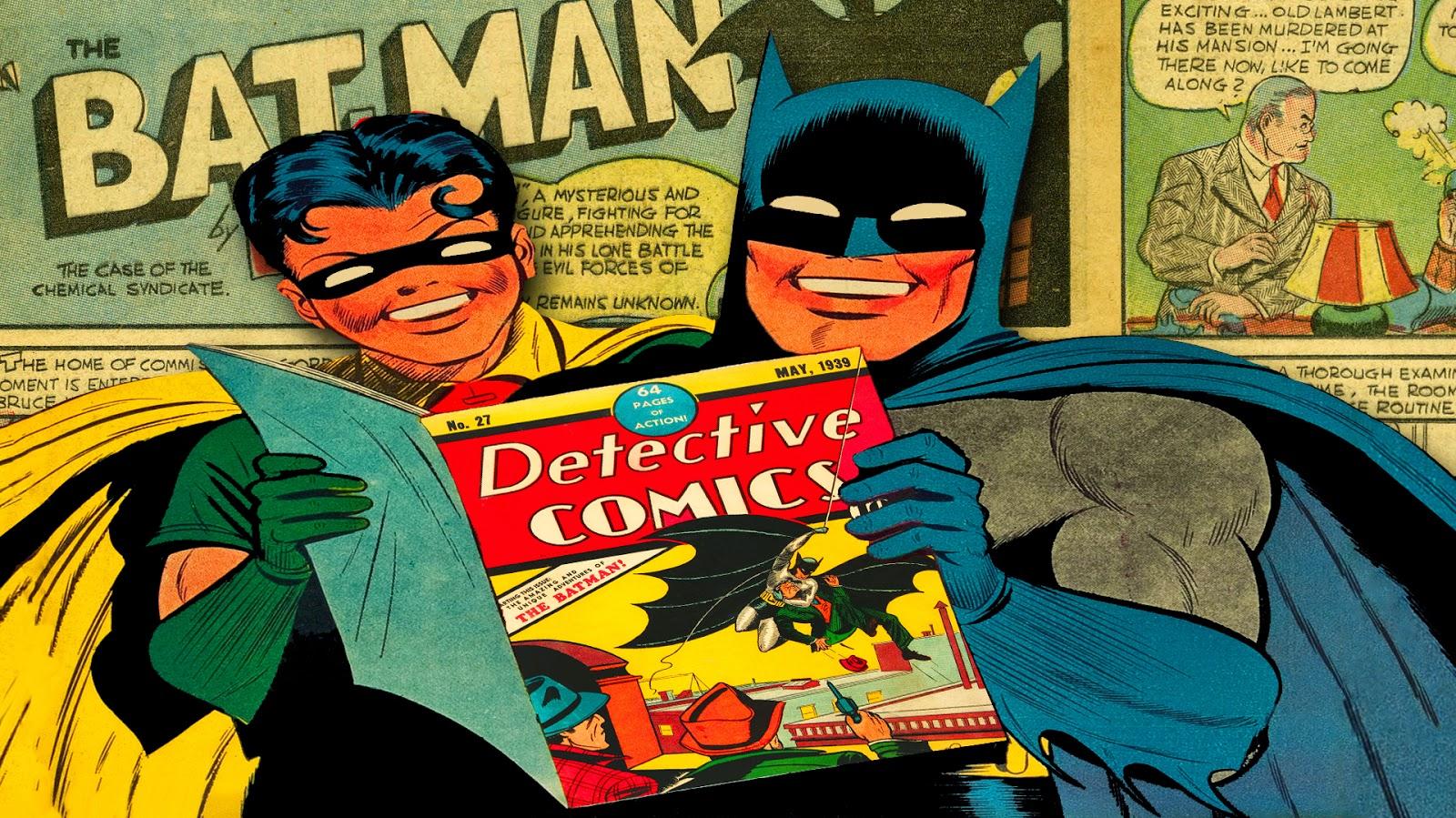 Neato Coolville COMIC BOOK WALLPAPER BATMAN