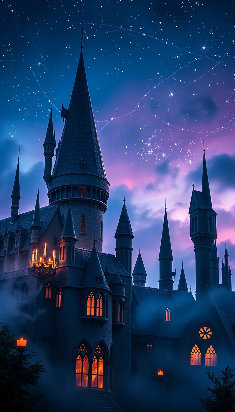 Hogwarts Phone Wallpaper
