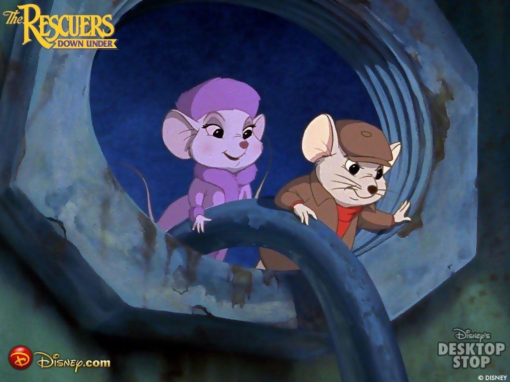 The Rescuers Wallpaper Disney Vault