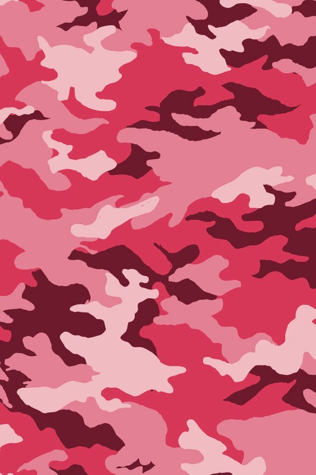 Camouflage Camo Wallpaper Pink iPhone