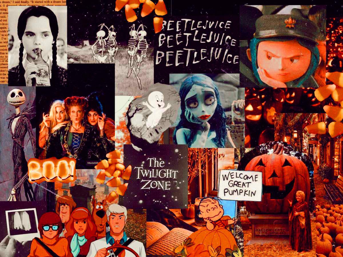 Free download Download Aesthetic Halloween Laptop Movie Pumpkins ...
