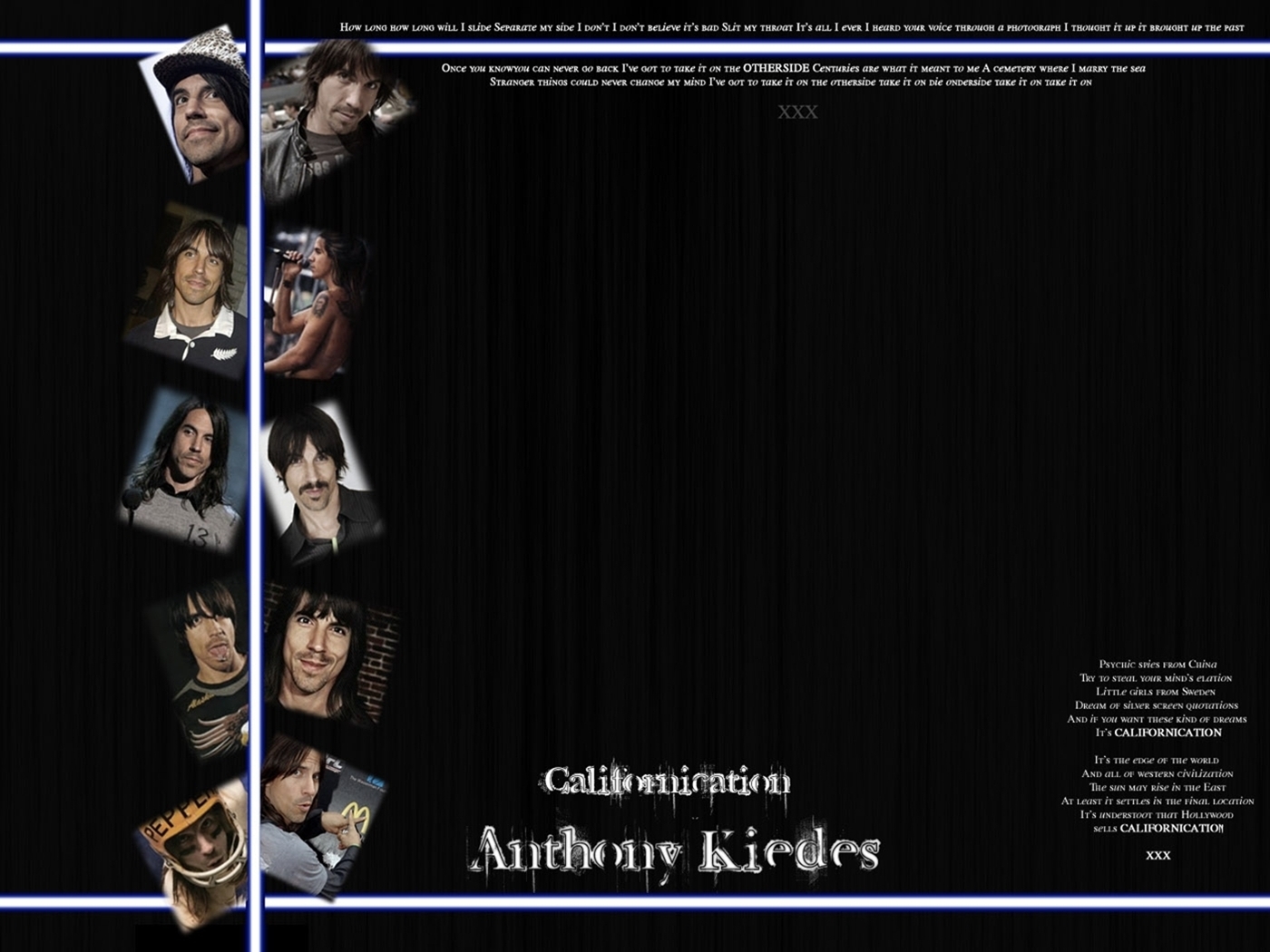 Anthony Kiedis Wallpaper   Anthony Kiedis Wallpaper 17309880 1400x1050