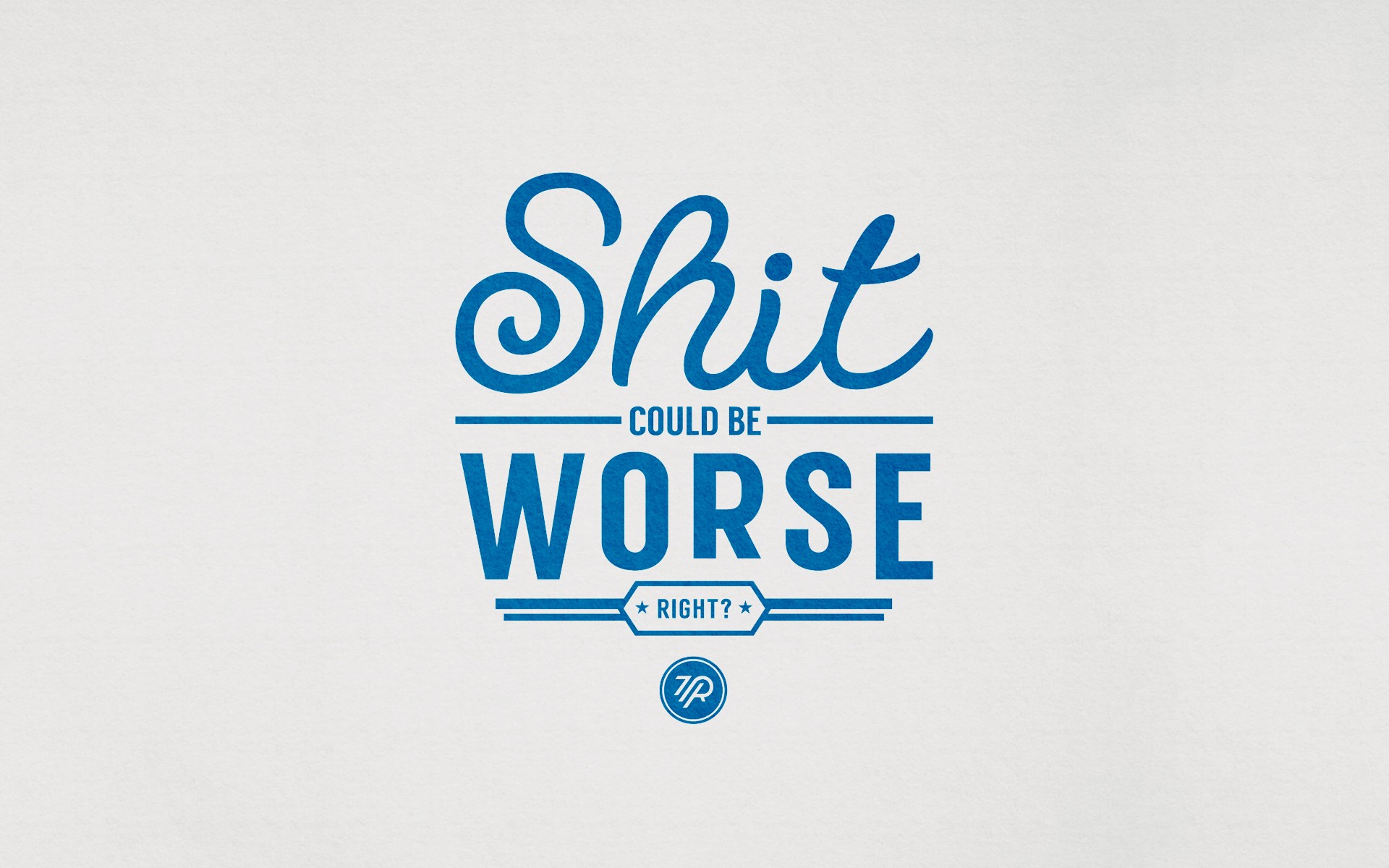 Typography Swear Words Simple Background Motivational Wallpaper