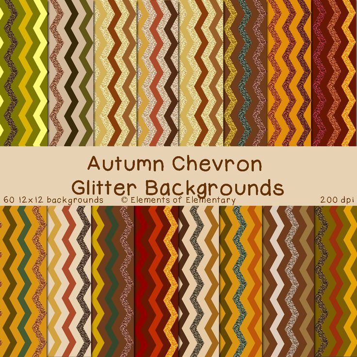 Autumn Chevron Glitter Background For Mercial Use Fall Digital P