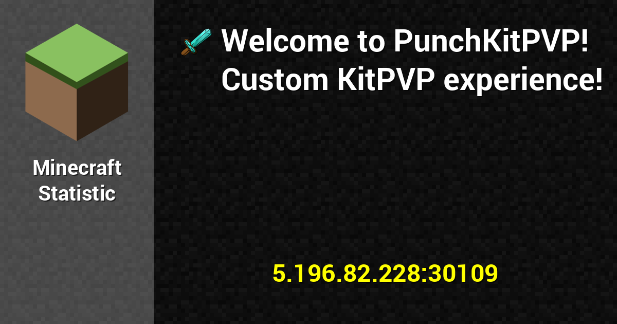 Userbars For Wele To Punchkitpvp Custom Kitpvp Experience