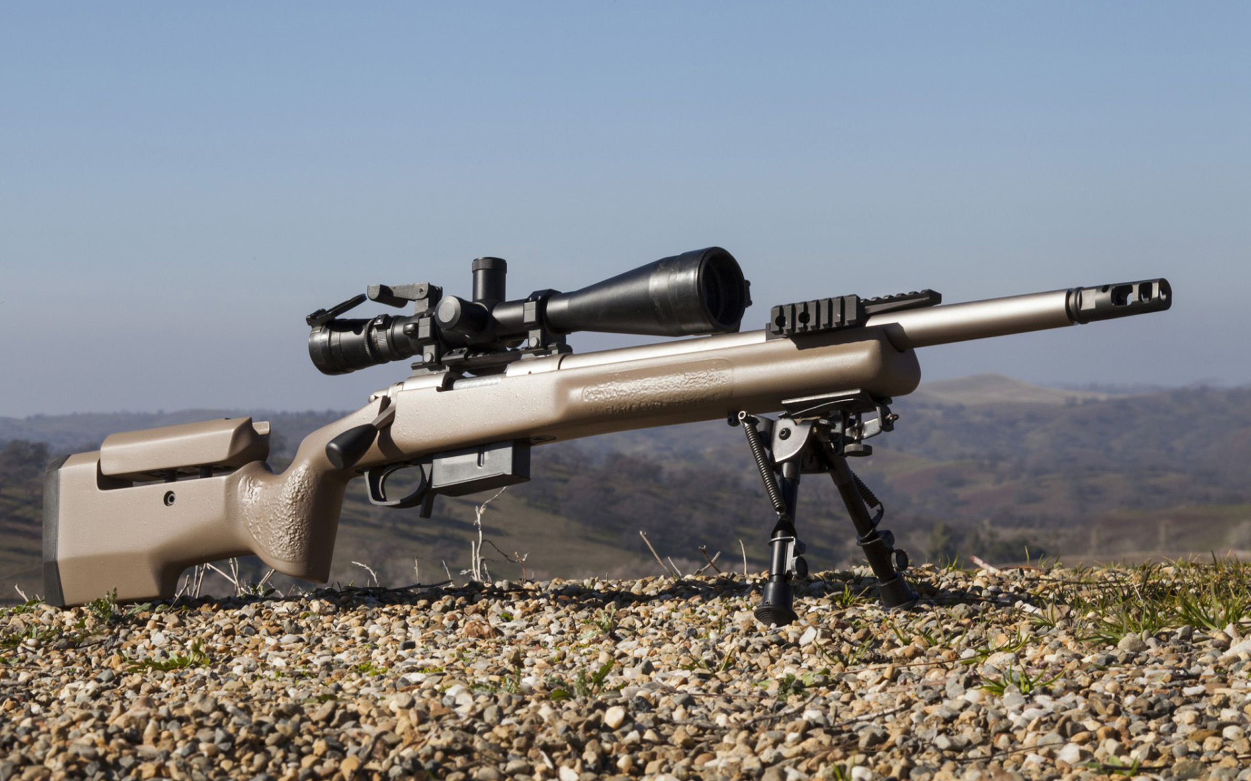 Remington Sniper Rifle Wallpaper 8204 2560 x 1600