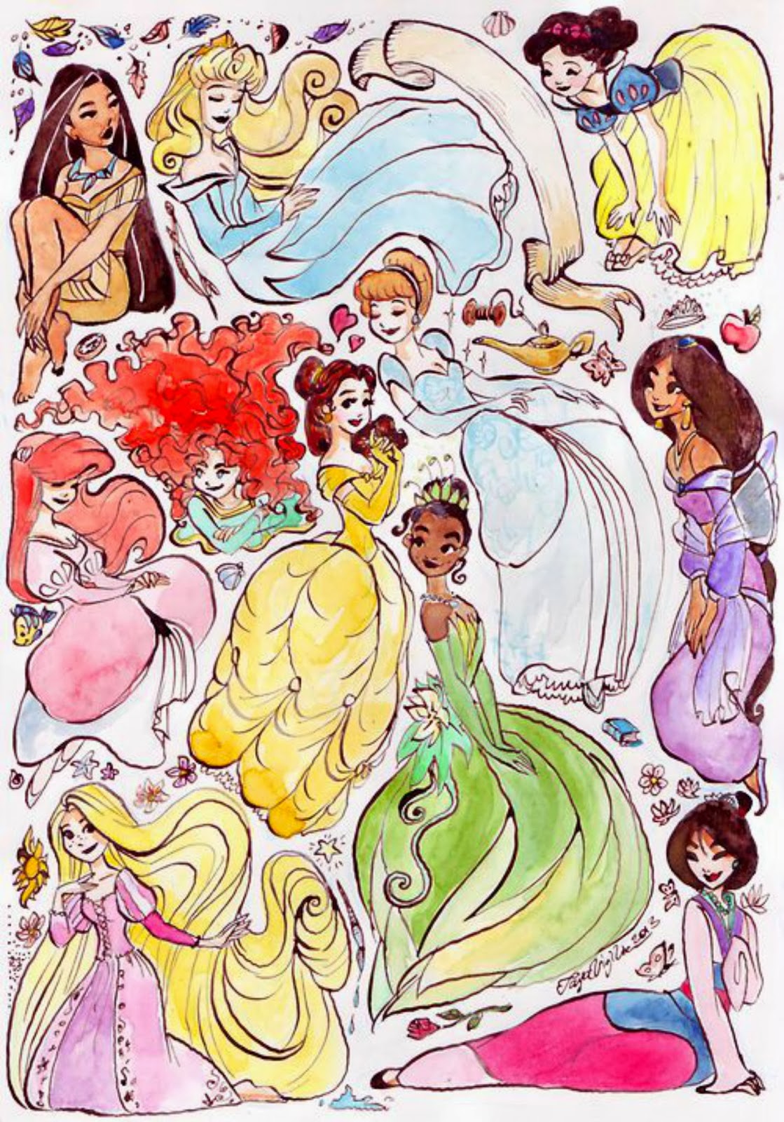 Princess Disney Tumblr Wallpapers - Wallpaper Cave