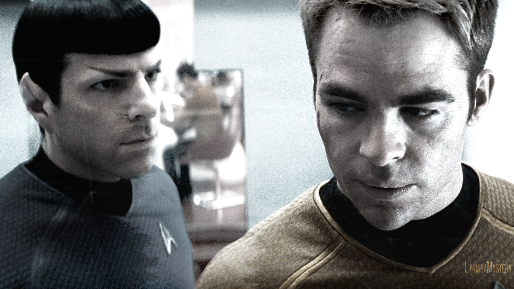 Kirk And Spock Into Darkness Wallpaper By Lynnisamystery