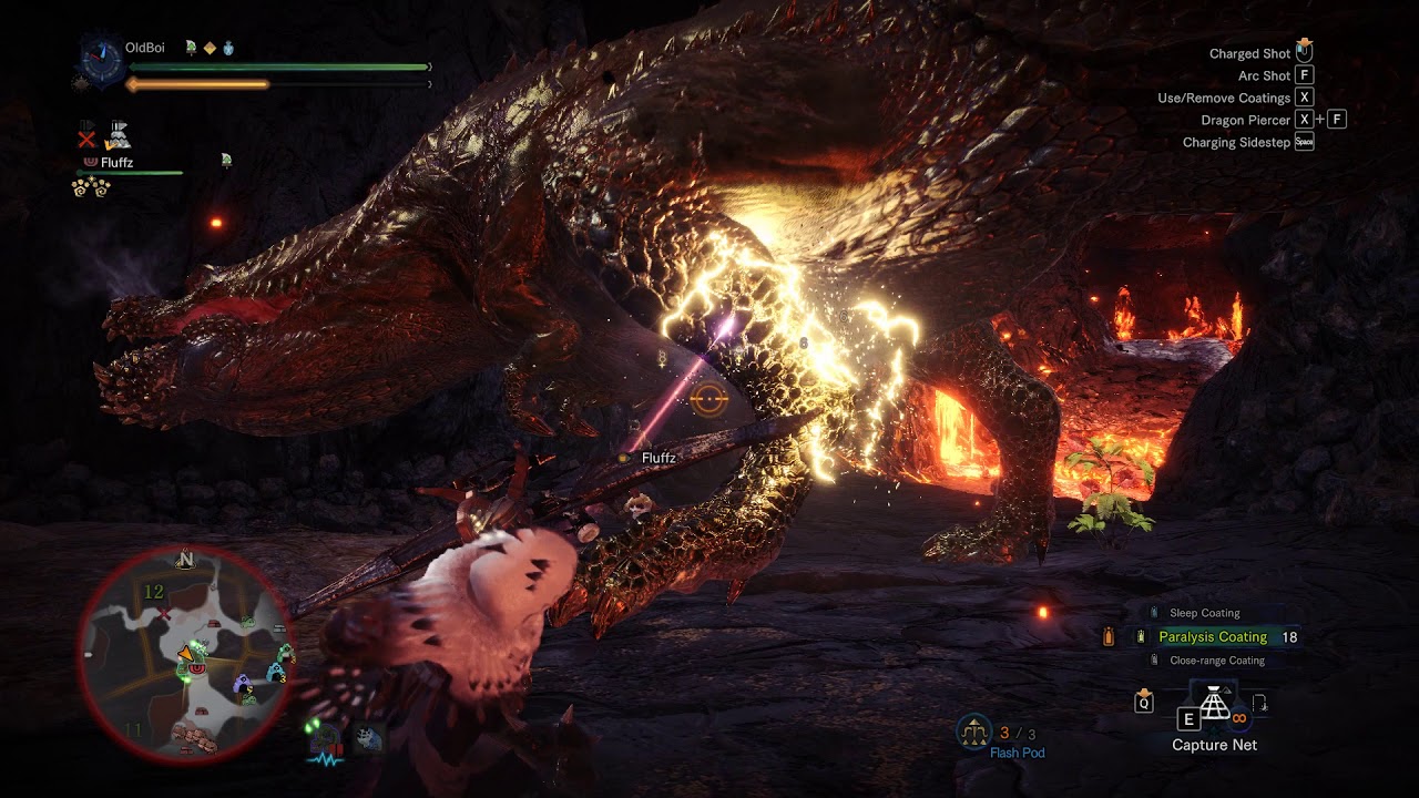 Mhw Pc Tempered Deviljho Using Bow