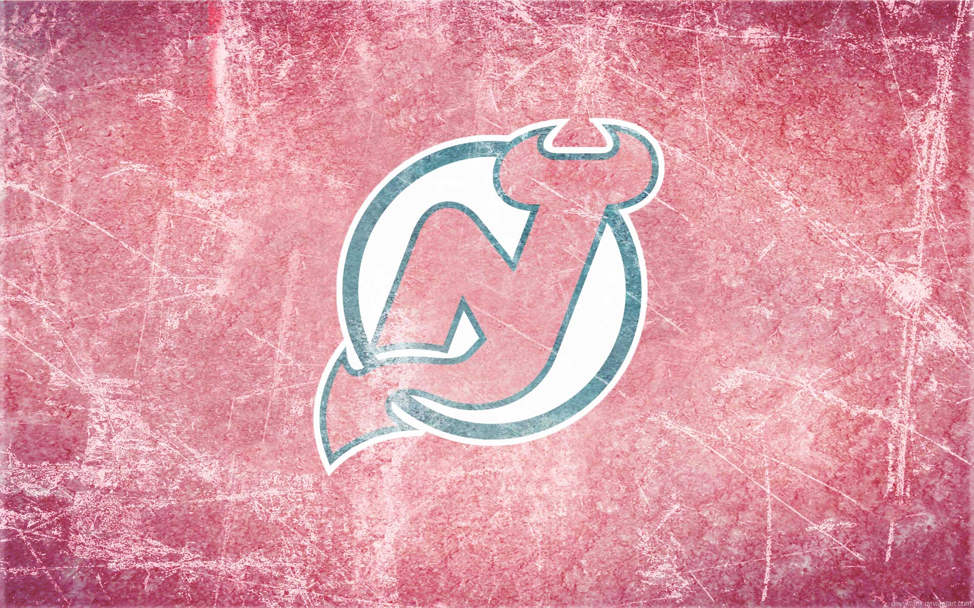 Download Fiery New Jersey Devils Logo Wallpaper  Wallpaperscom