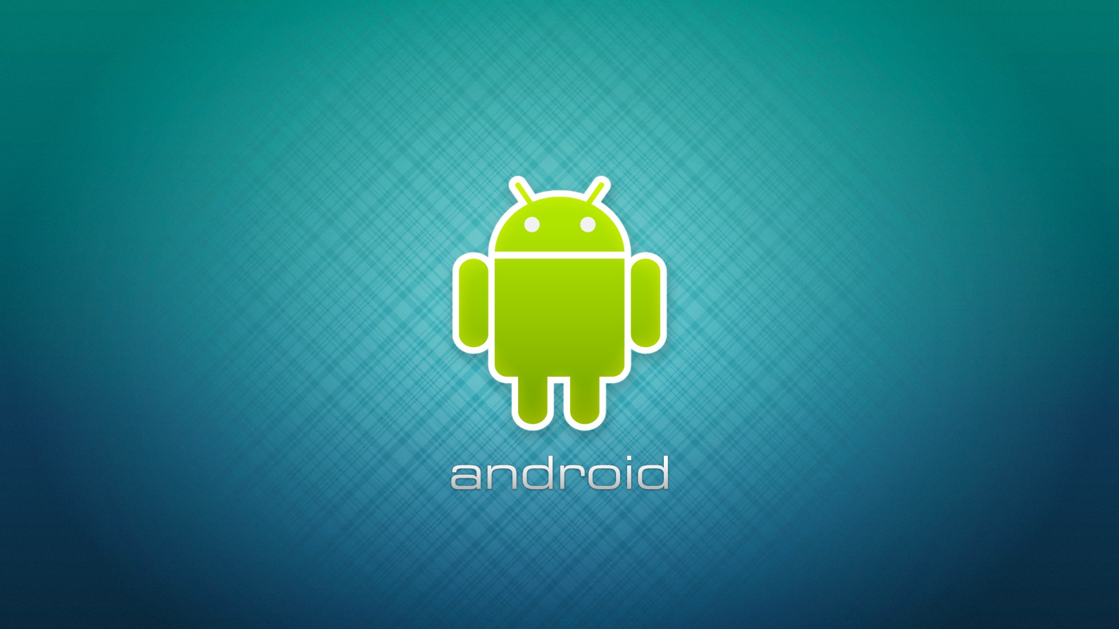 Wallpaper Android Robot Logotype 4k Ultra HD Background