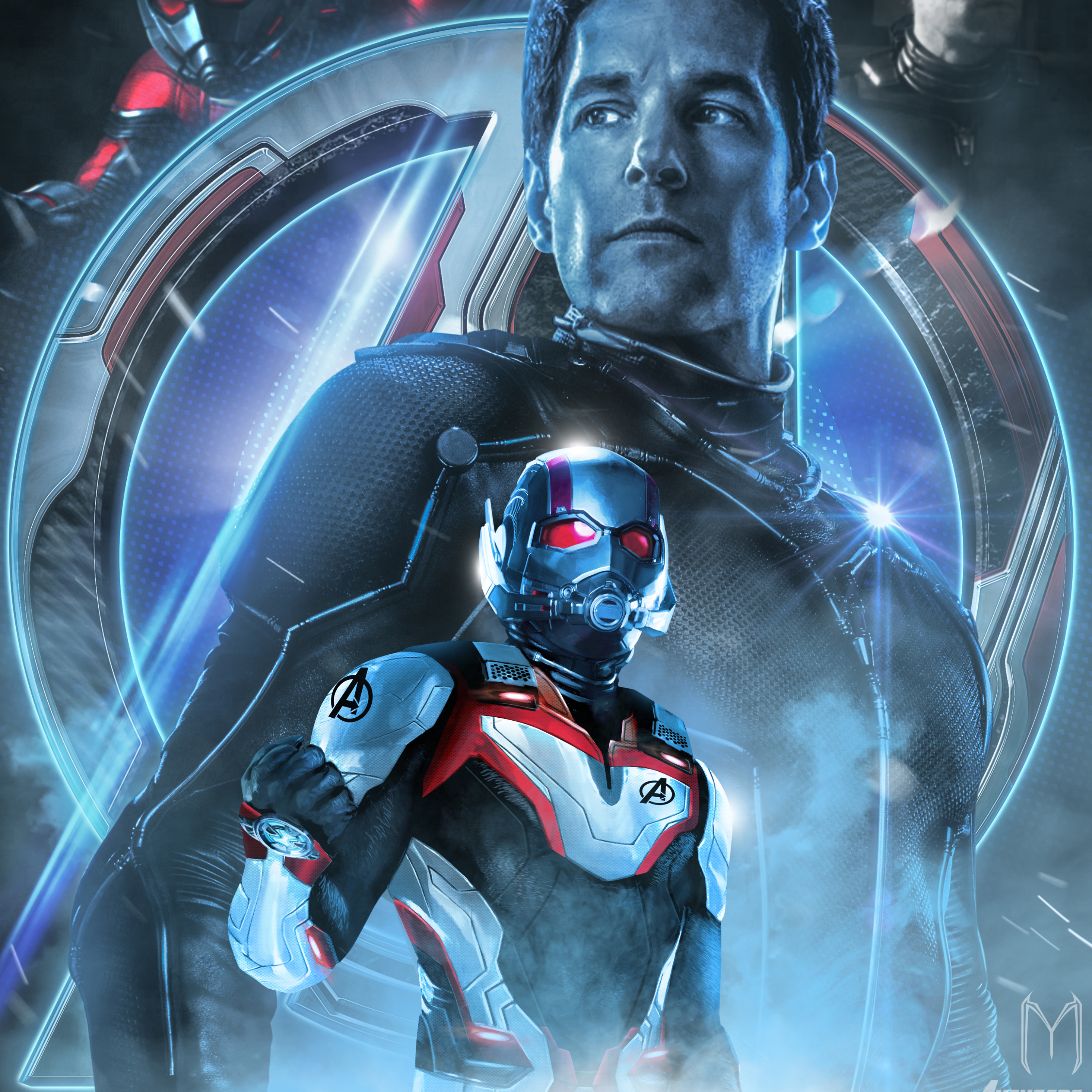 Avengers Endgame Ant Man Poster Art iPad Pro Retina