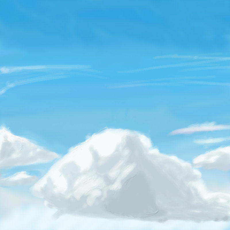 Cloudy Background By Wbd