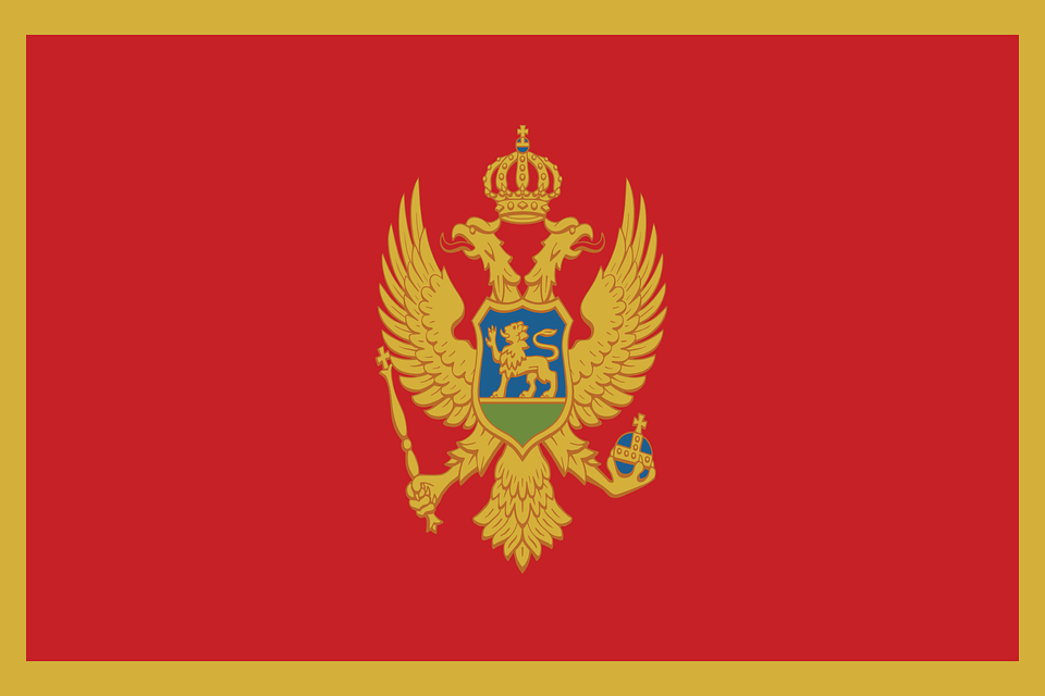 Ex Yu Flag Of Montenegro HD And Background