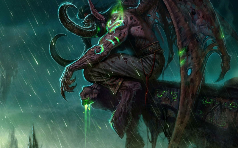 Illidan Stormrage Wallpaper World Of Warcraft