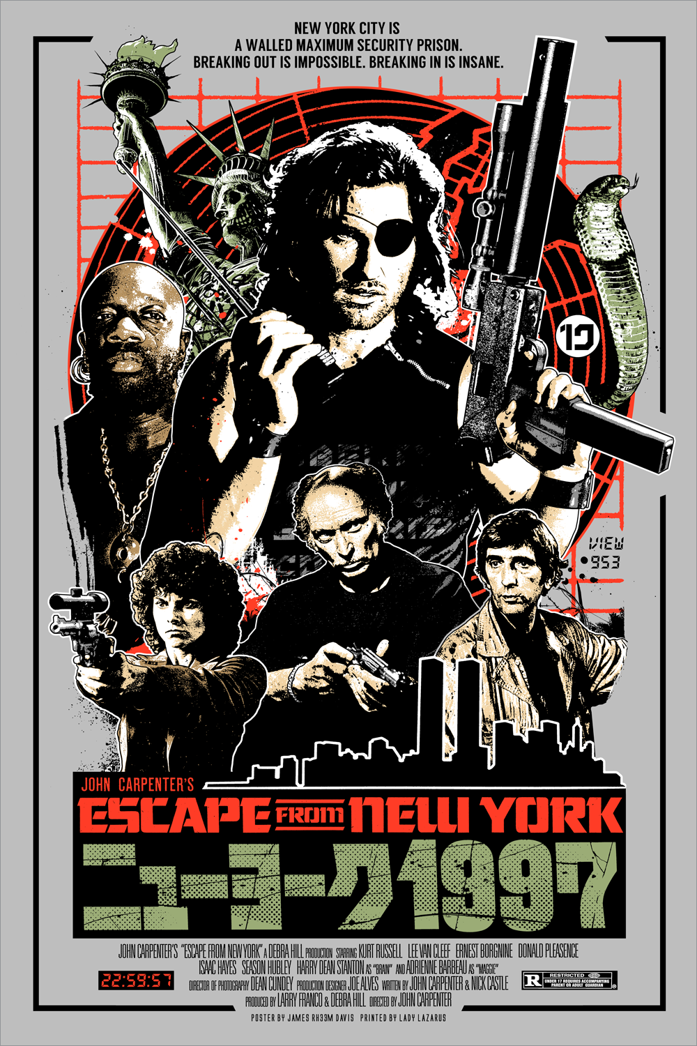 Escape From New York By James Rheem Davis