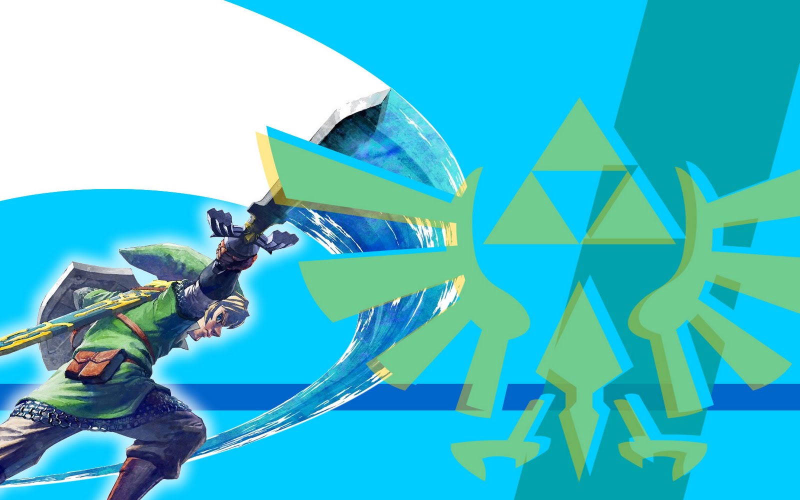 Sword Logo Link En The Legend Of Zelda Skyward