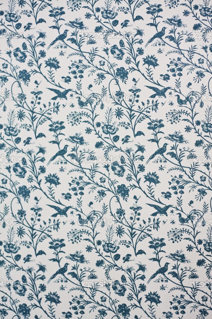 Victorian Wallpaper Pattern Surface and Color