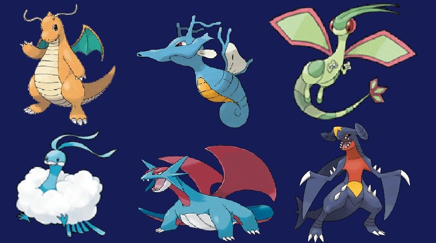 Dragon Type Pokemon Wallpaper By Shiro8