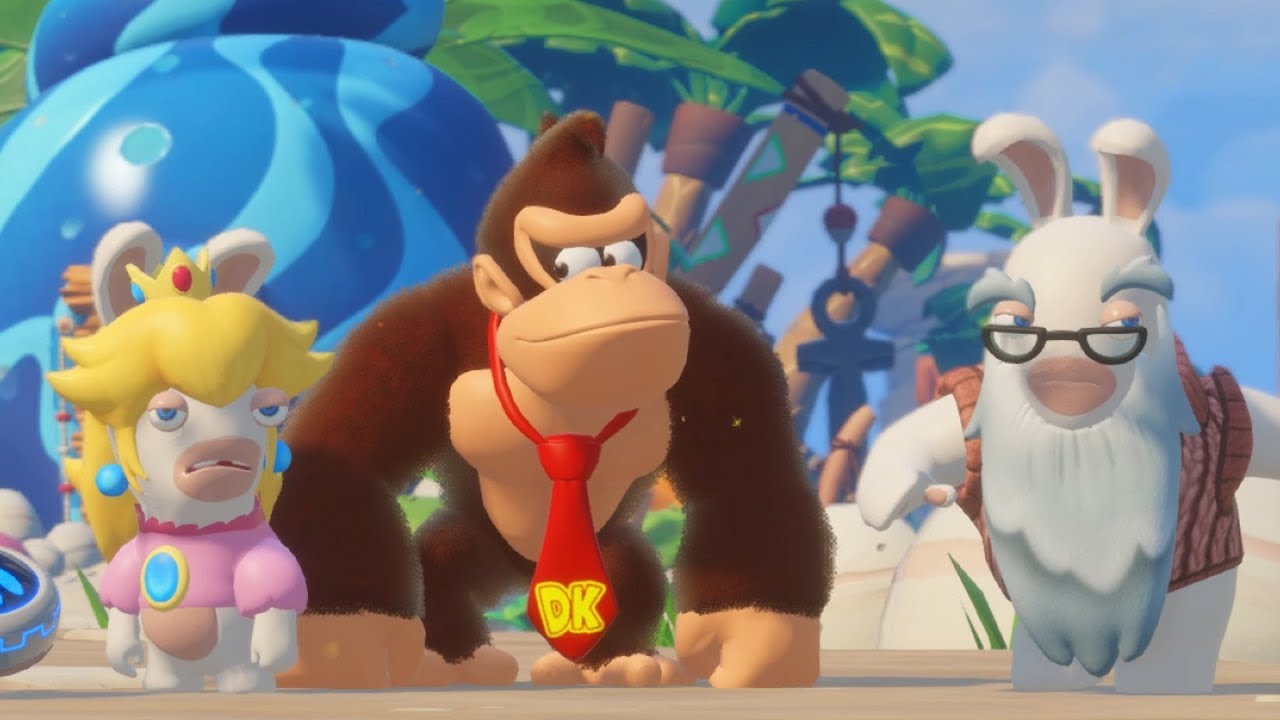 Mario Rabbids Kingdom Battle Donkey Kong Adventure