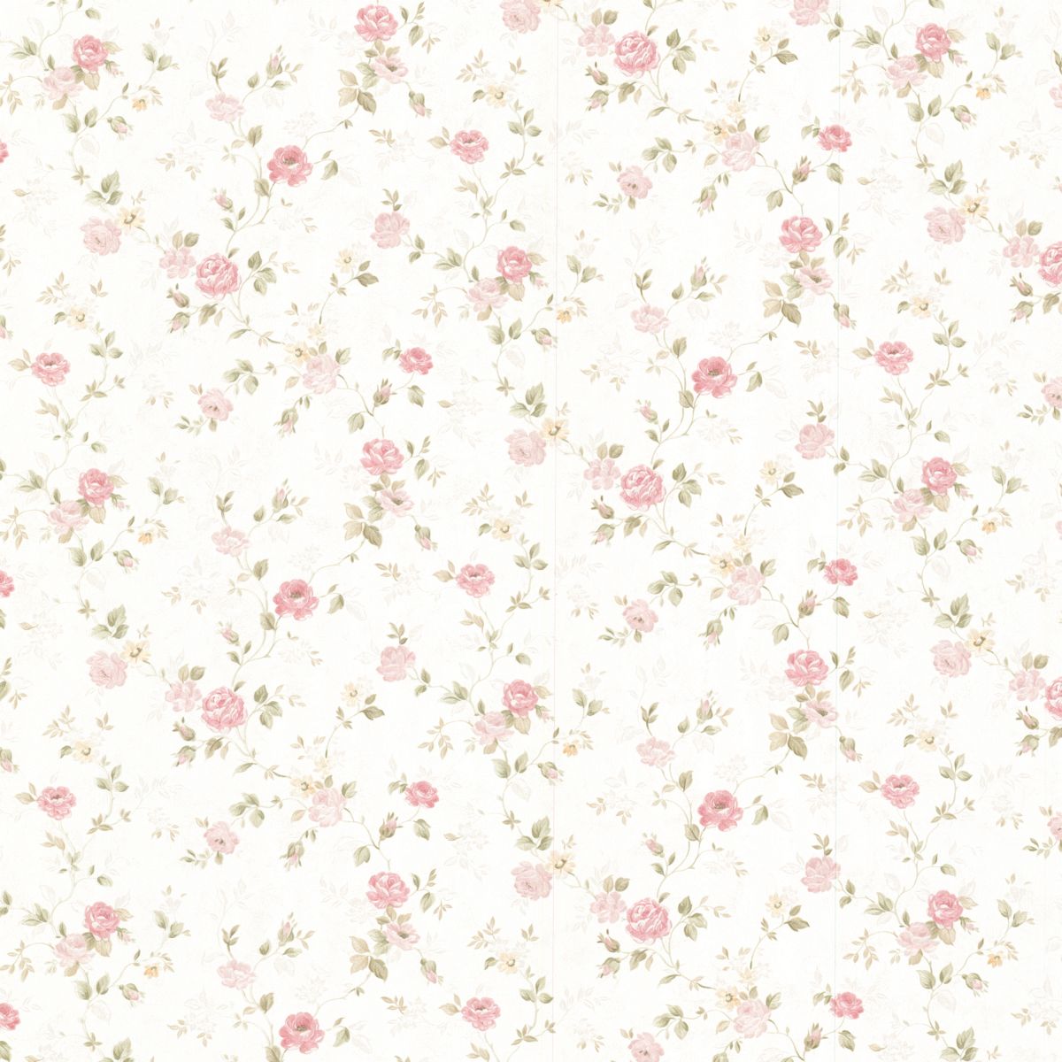 Decowunder Wallpaper Country House Vintage Rose To