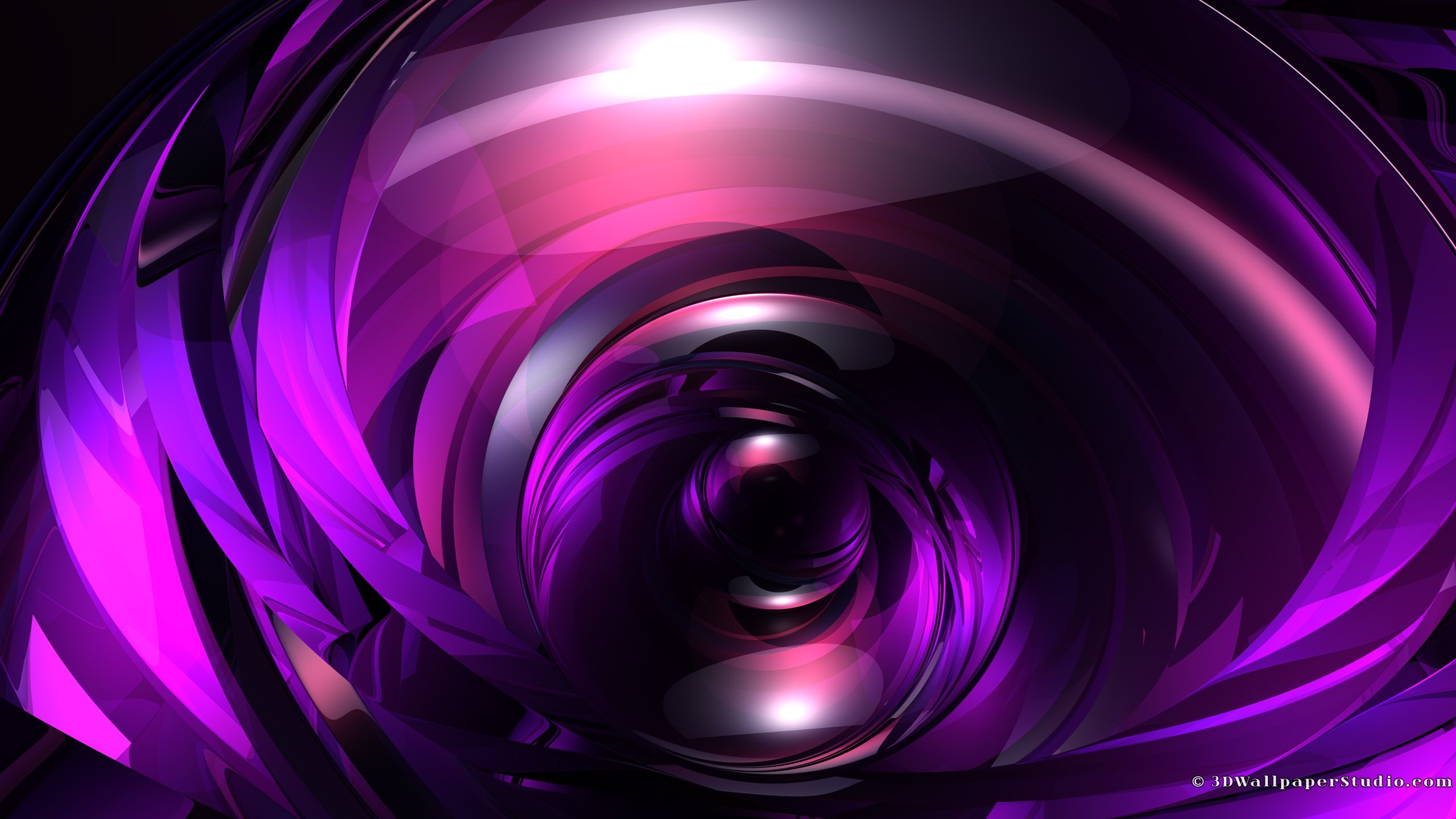Glossy purple abstract 2560x jpg 286553 2560x1440