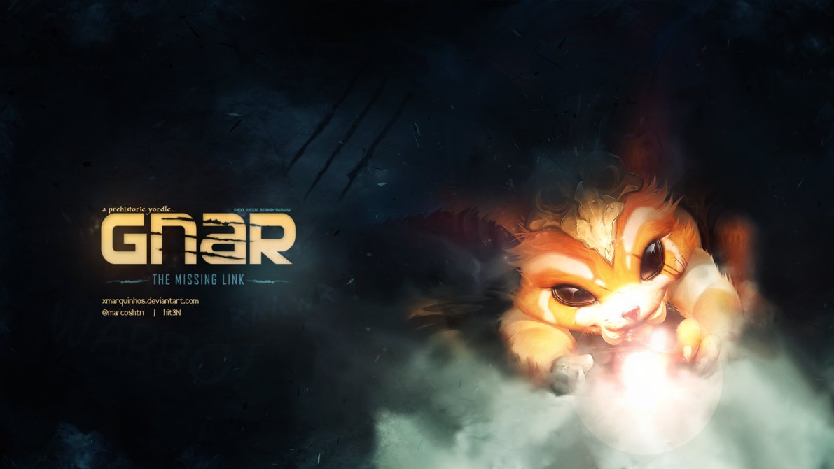 Gnar Wallpaper By Hit3n League Of Legends Xmarquinhos