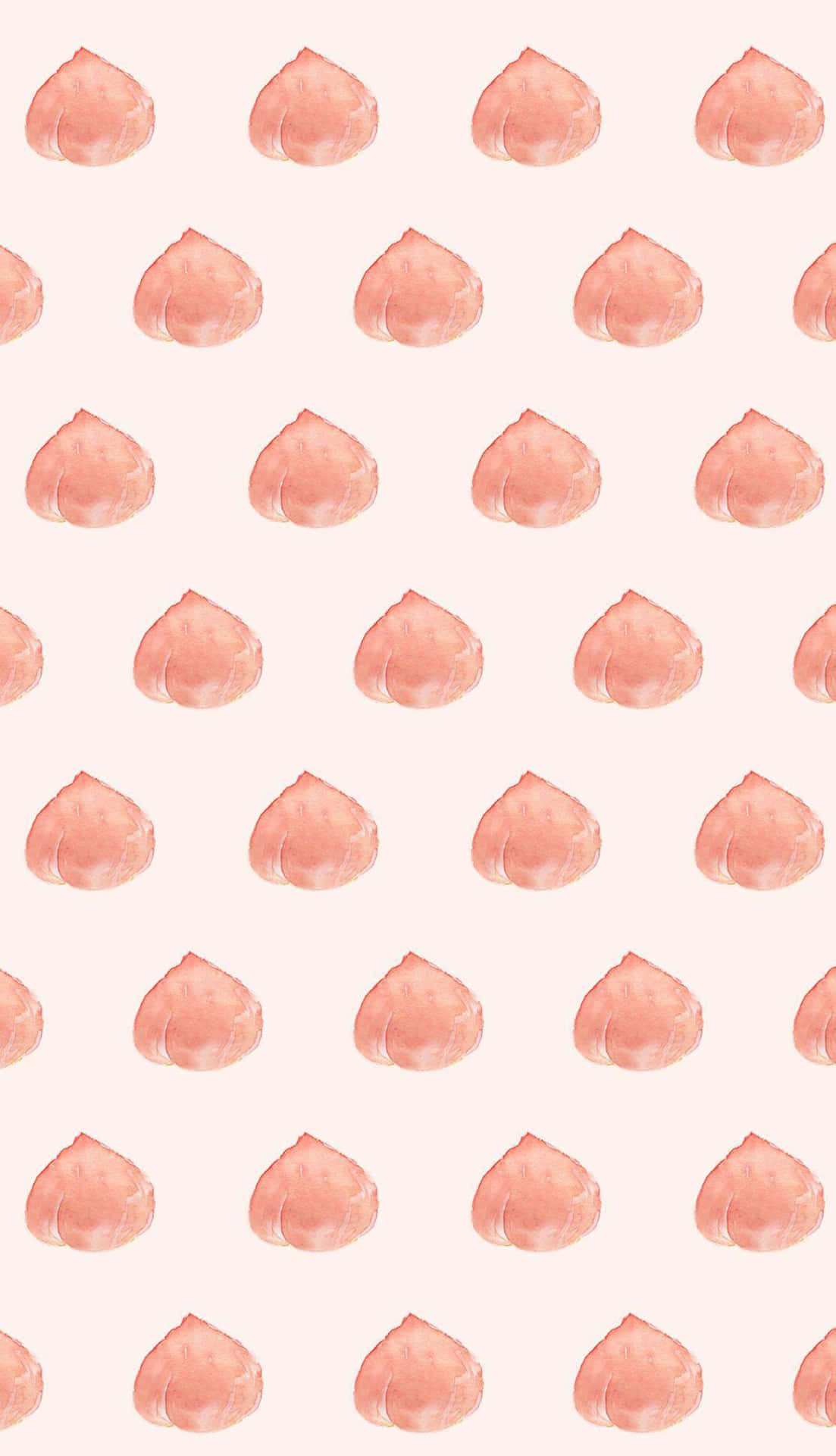 Enjoy A Refreshing Drink With This Juicy And Cute Peach Wallpaper