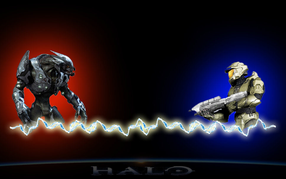 Masterchief Vs Arbiter Halo Wallpaper