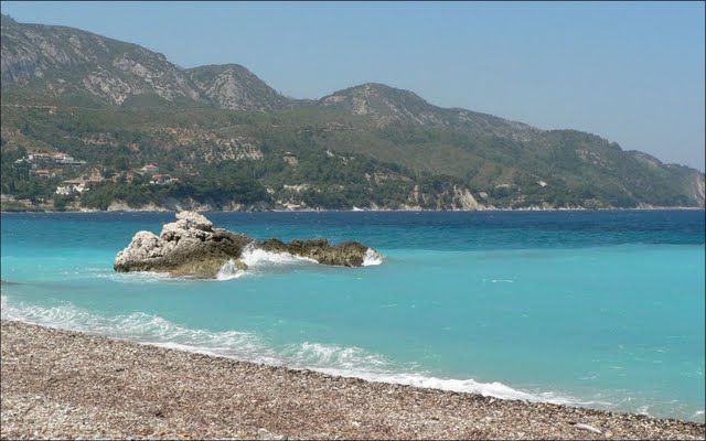  Greek Island Beach desktoplaptop wallaper Listed in beach category