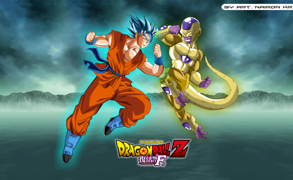 Goku Vs Golden Zer By Naironkr