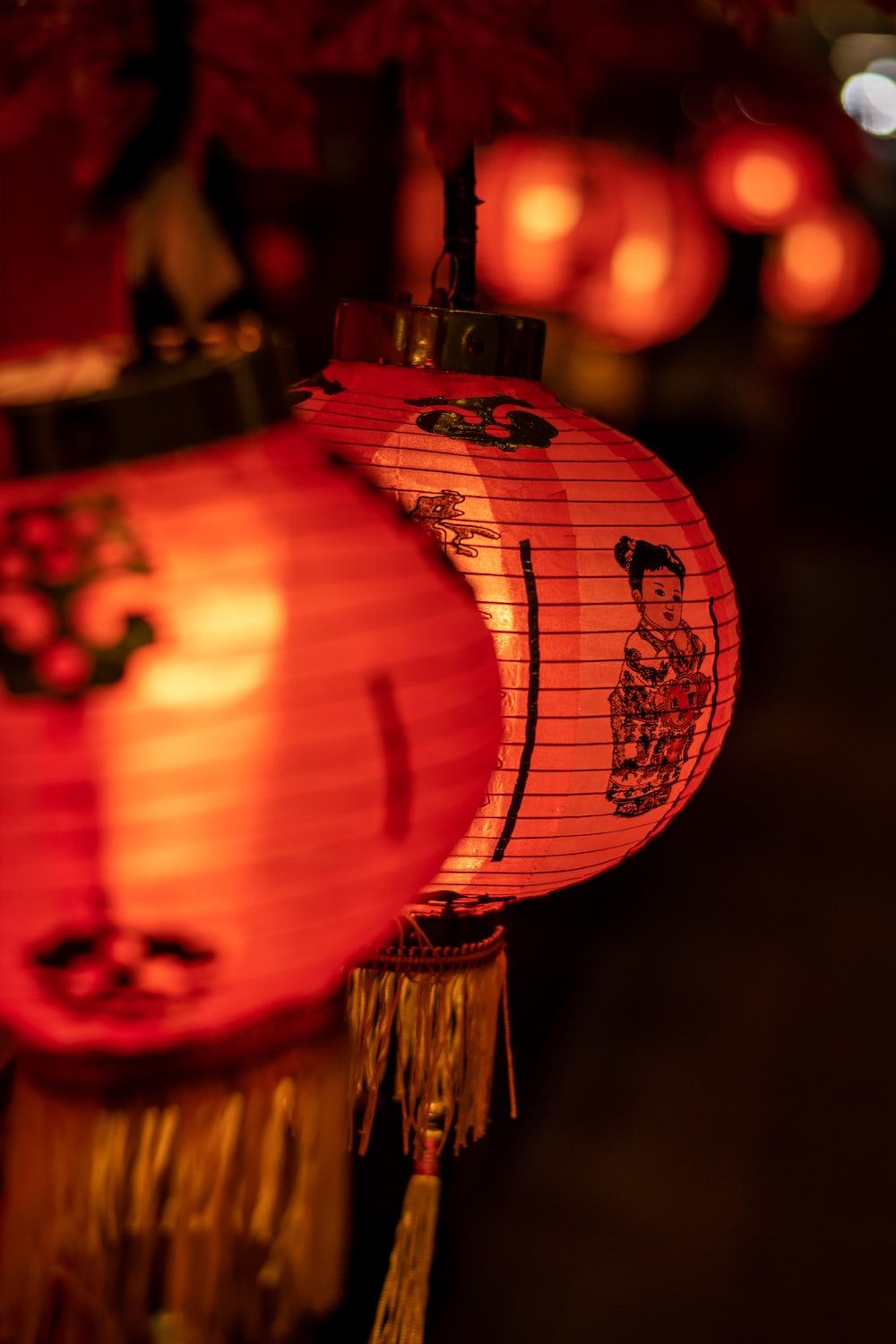 Chinese Lantern Picture Wallpaper