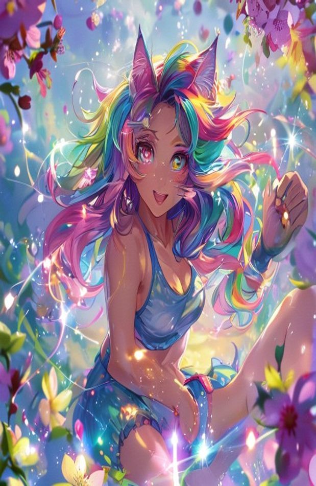 Anime Cat Girl Wallpaper