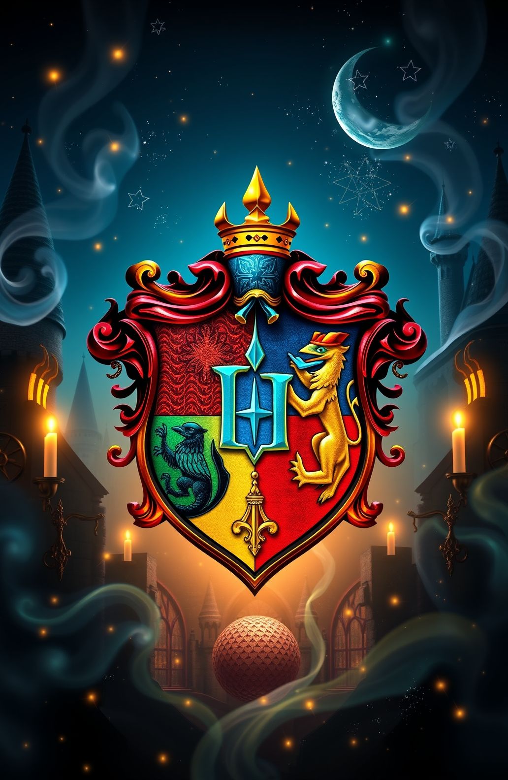 Hogwarts Crest Wallpaper