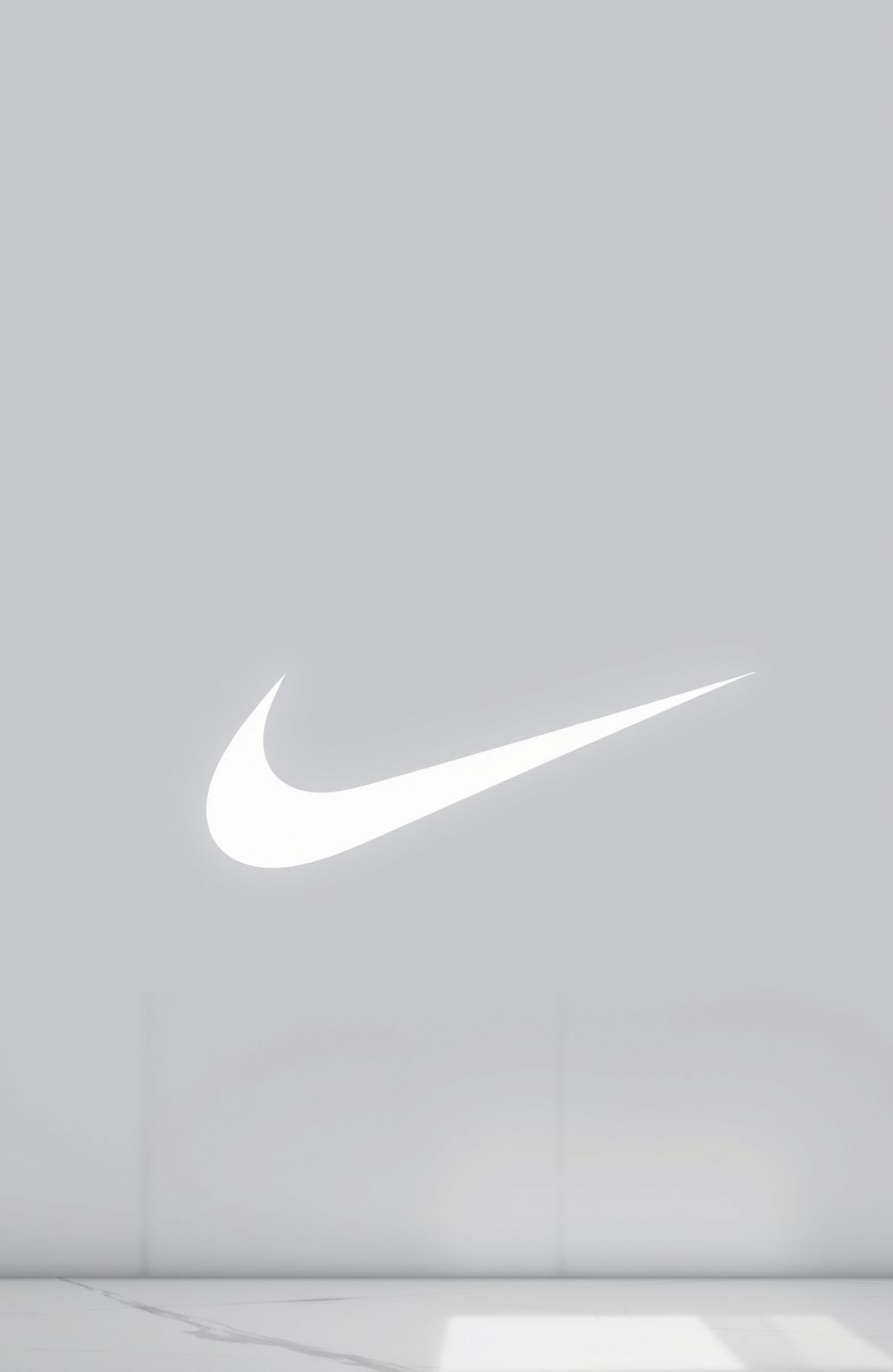 White Nike Wallpaper