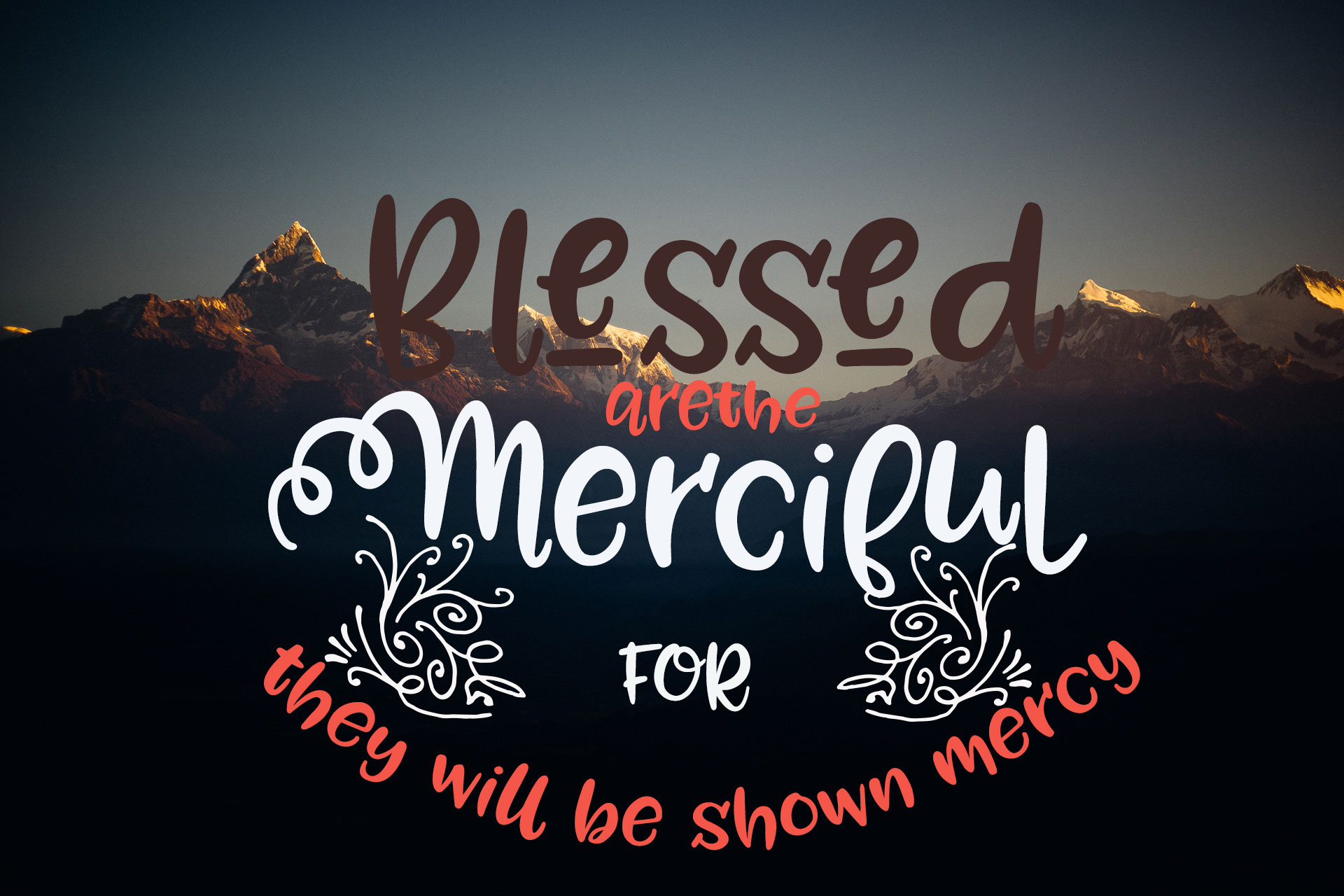 Beatitude Wallpaper Blessed Are The Merciful Southern Cross