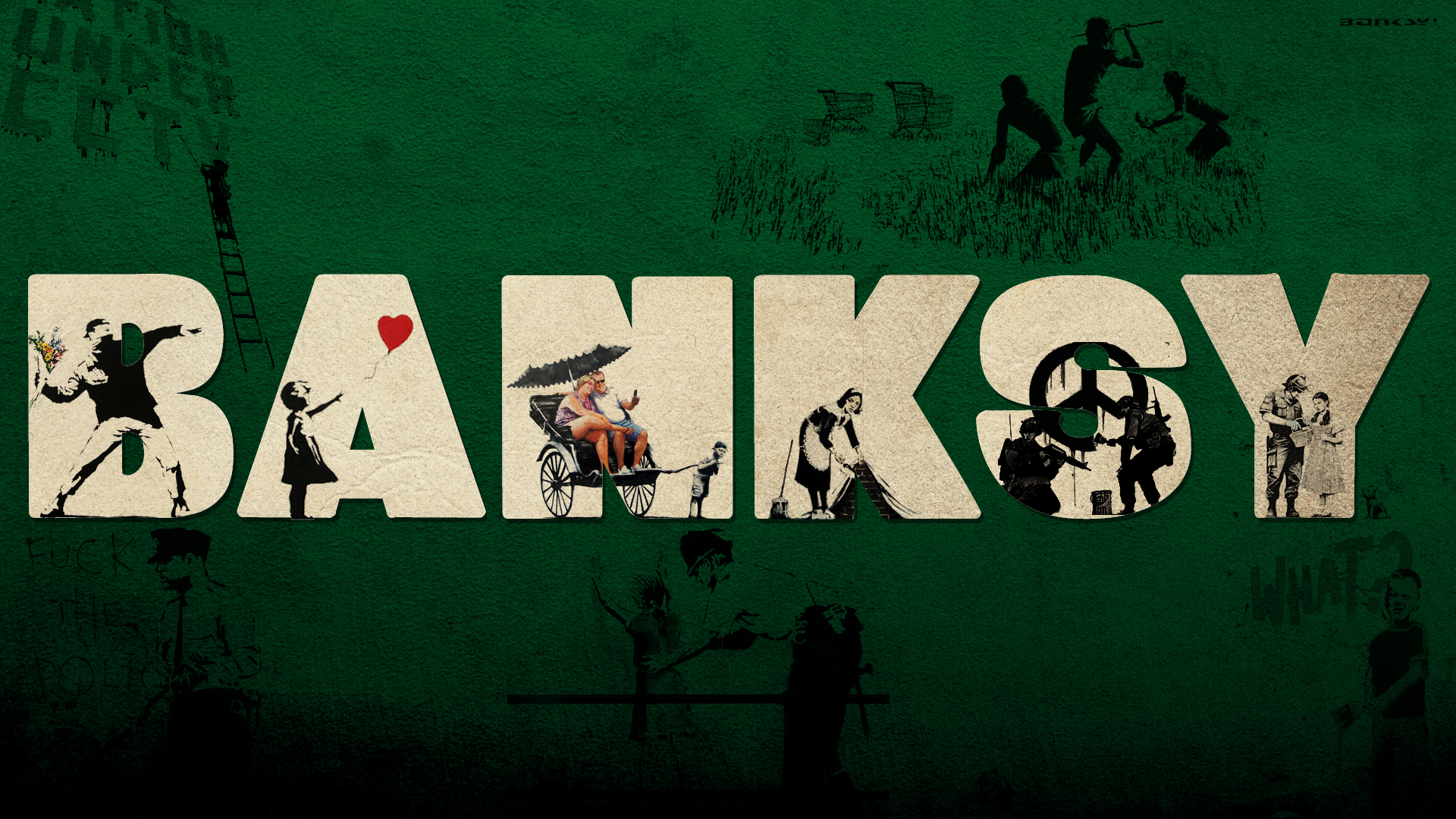 Banksy HD Wallpaper On