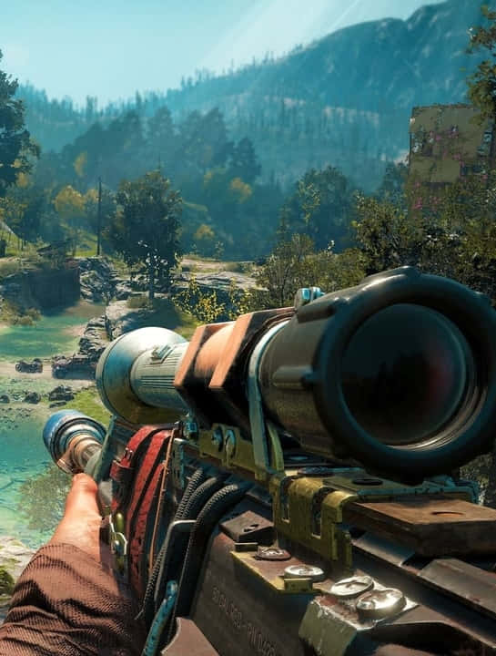 iPhone X Far Cry New Dawn Background Wallpaper
