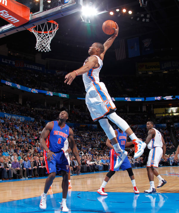 Russell Westbrook Dunk The Art Mad Wallpapers 600x714