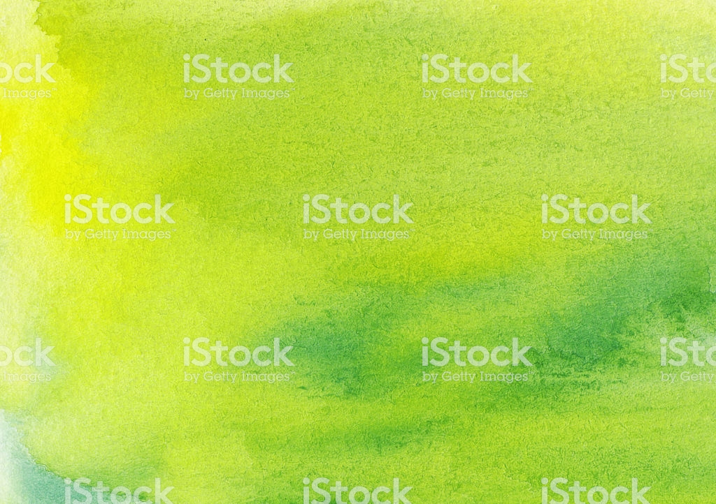 Chartreuse And Yellow Hand Painted Background Stock Photo