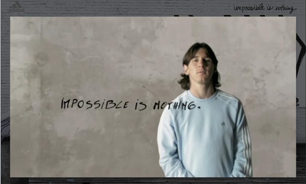 Lionel Messi Wallpaper Impossible Is Nothing Fear Of Bliss