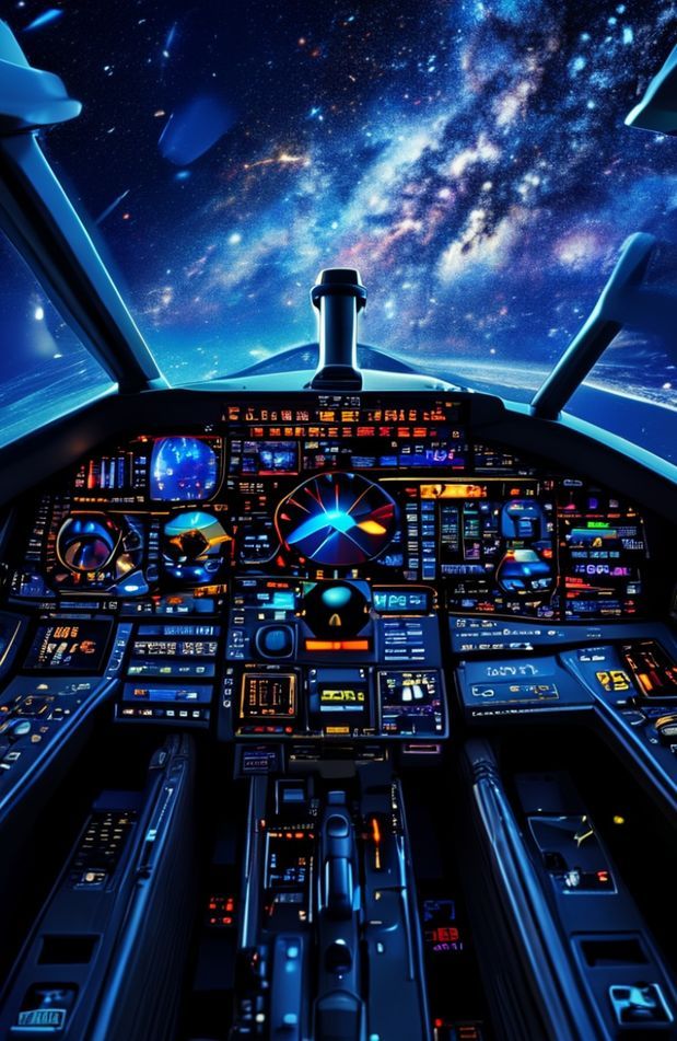 Millenium Falcon Cockpit Wallpaper