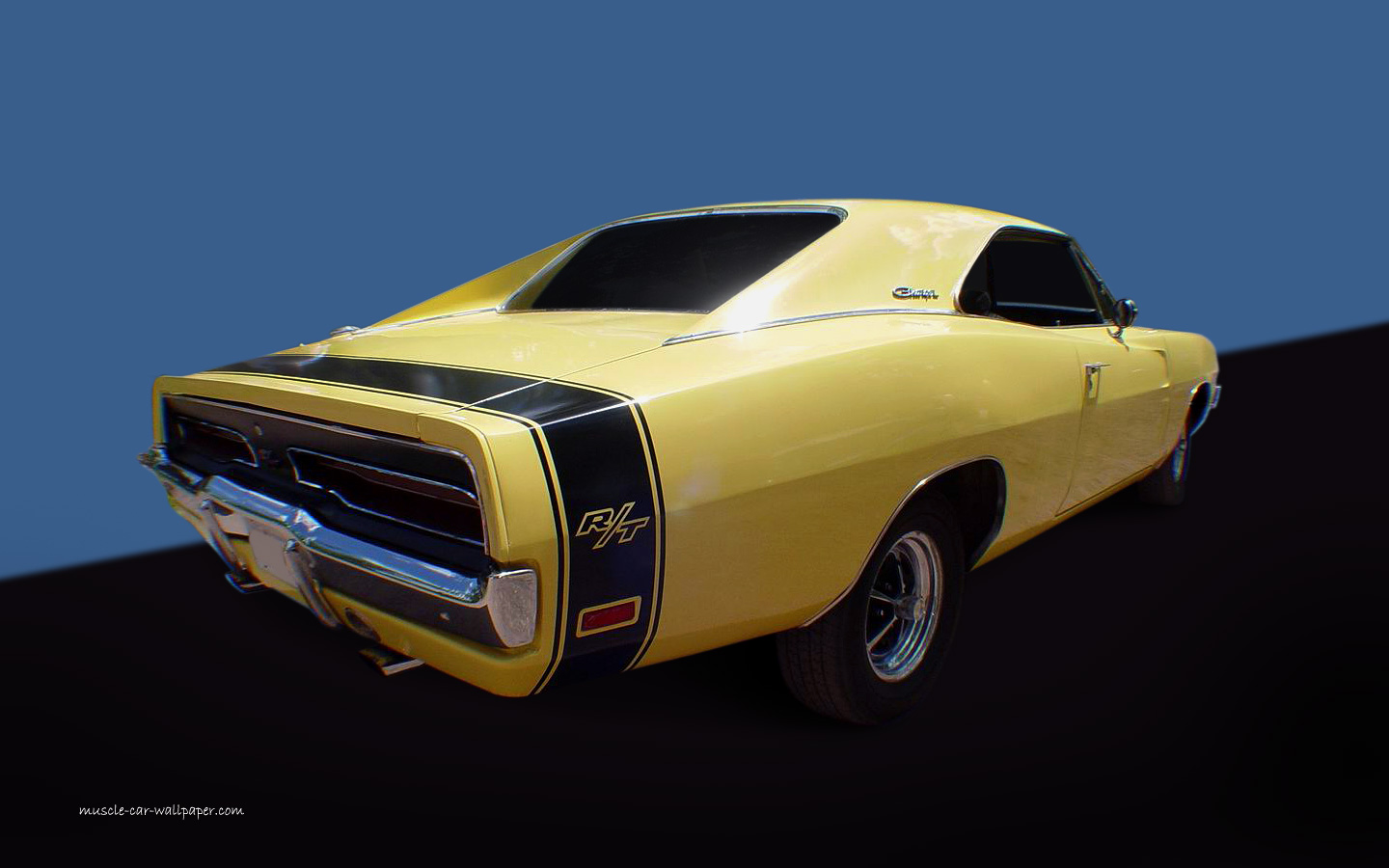 1969 Dodge Charger RT 1440x900 Wallpaper   Yellow Fastback
