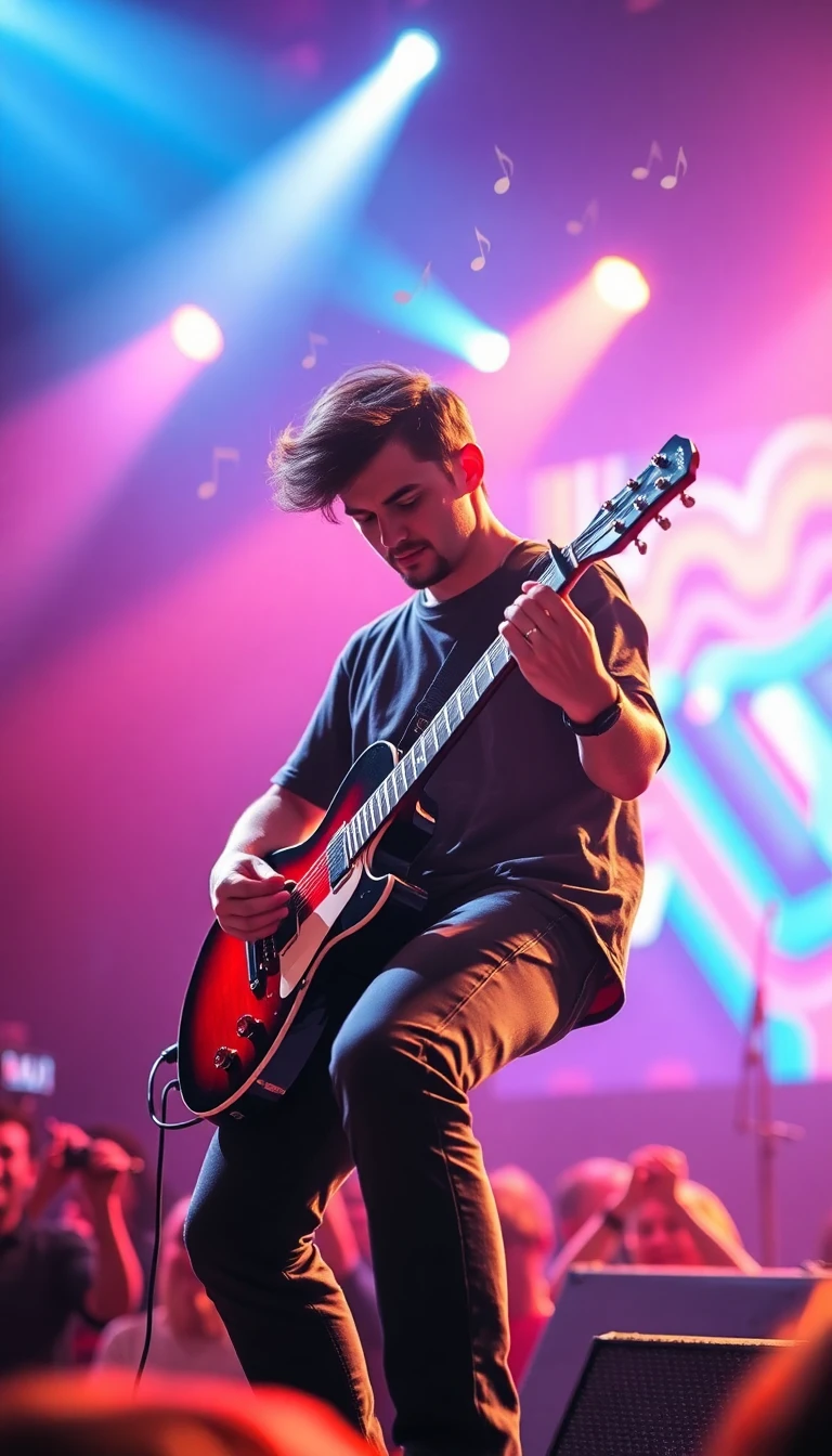 Guitar Player Wallpaper