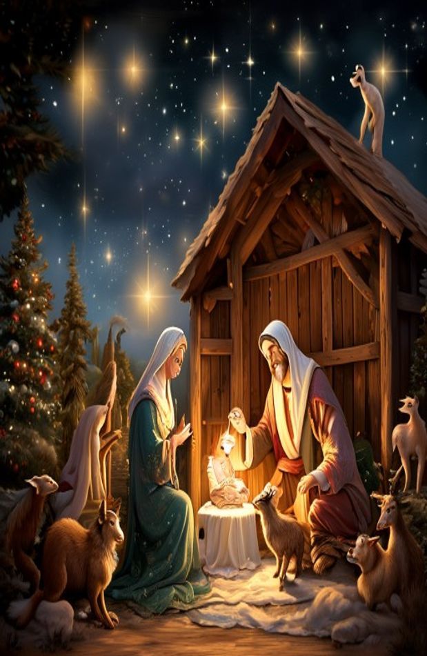 Christmas Nativity Wallpaper