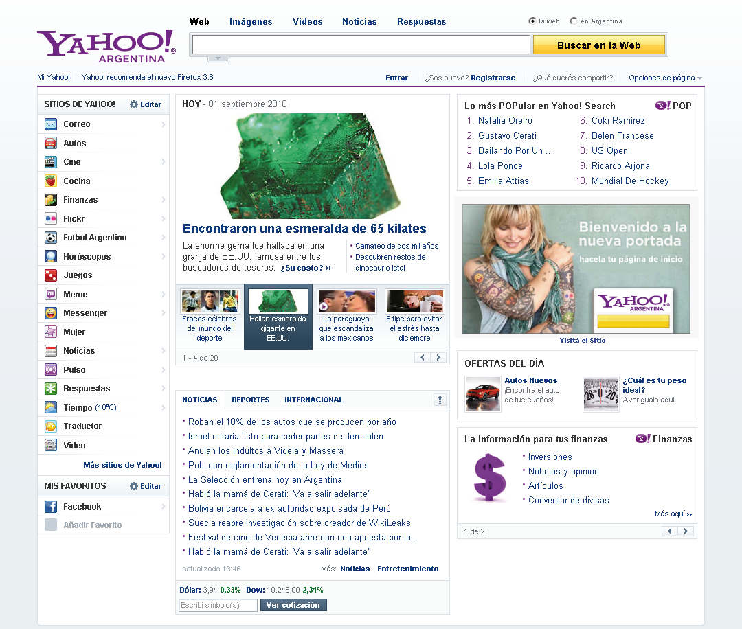 All New Pix1 Yahoo Wallpaper Ads