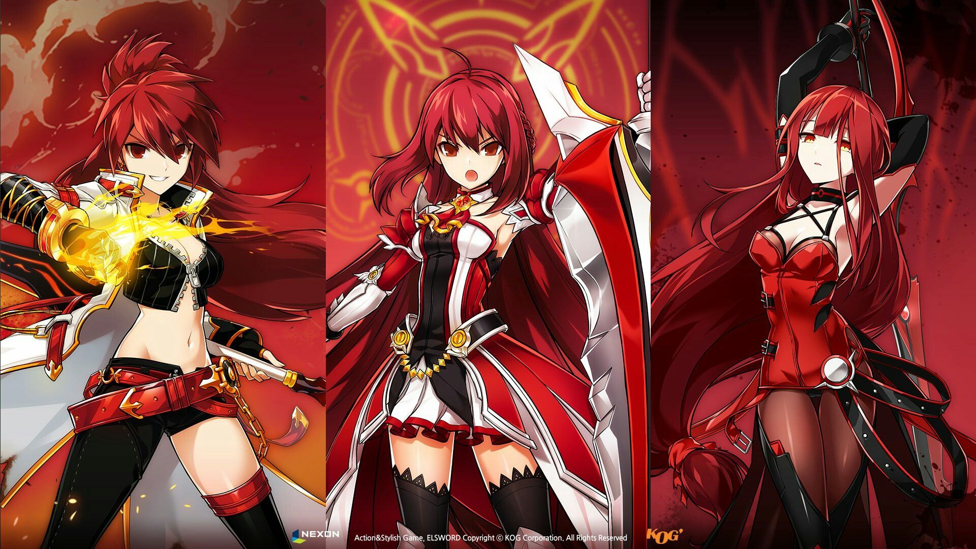 Elsword Elesis Transcendence Wallpaper Personagens De Anime